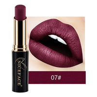 New Arrival Lip Matte Shimmer Metallic Lipstick Waterproof Lipstick Makeup High Pigmented 24 Shades Lipstick Rouge A Levre