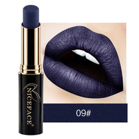 New Arrival Lip Matte Shimmer Metallic Lipstick Waterproof Lipstick Makeup High Pigmented 24 Shades Lipstick Rouge A Levre