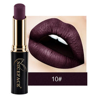 New Arrival Lip Matte Shimmer Metallic Lipstick Waterproof Lipstick Makeup High Pigmented 24 Shades Lipstick Rouge A Levre