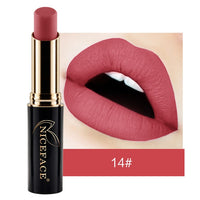 New Arrival Lip Matte Shimmer Metallic Lipstick Waterproof Lipstick Makeup High Pigmented 24 Shades Lipstick Rouge A Levre