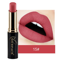 New Arrival Lip Matte Shimmer Metallic Lipstick Waterproof Lipstick Makeup High Pigmented 24 Shades Lipstick Rouge A Levre