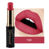 New Arrival Lip Matte Shimmer Metallic Lipstick Waterproof Lipstick Makeup High Pigmented 24 Shades Lipstick Rouge A Levre
