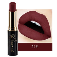 New Arrival Lip Matte Shimmer Metallic Lipstick Waterproof Lipstick Makeup High Pigmented 24 Shades Lipstick Rouge A Levre