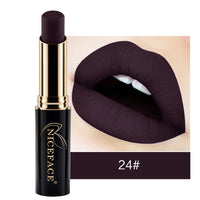New Arrival Lip Matte Shimmer Metallic Lipstick Waterproof Lipstick Makeup High Pigmented 24 Shades Lipstick Rouge A Levre