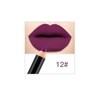 12 Colors Professional Lipliner Makeup Waterproof Lip Liner Pencil Set OA66