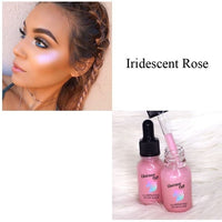Face Makeup Primer Unicorn Oil Make Up Base Brighten Oil-control Whitening 24K Rose Glod Elixir Facial Illuminating Liquid