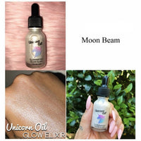 Face Makeup Primer Unicorn Oil Make Up Base Brighten Oil-control Whitening 24K Rose Glod Elixir Facial Illuminating Liquid