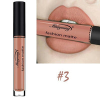 12Colors Long Lasting Waterproof Liquid Pencil Matte Lipstick Lip Gloss Makeup Nonstick cup