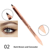 Black & Brown & White Eyeliner Pencil Waterproof Long Lasting Eye Liner Pen Quality Eyes Makeup Kit Sex Fashion Eye Cosmetic