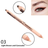 Black & Brown & White Eyeliner Pencil Waterproof Long Lasting Eye Liner Pen Quality Eyes Makeup Kit Sex Fashion Eye Cosmetic