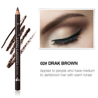 Black & Brown & White Eyeliner Pencil Waterproof Long Lasting Eye Liner Pen Quality Eyes Makeup Kit Sex Fashion Eye Cosmetic