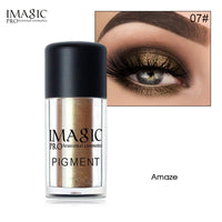 IMAGIC 9 Colors New Loose Pigment Glitter Shimmer Makeup Metallic Glitters Powder Diamond Loose Eyes Body Maquiagem