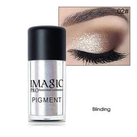 IMAGIC 9 Colors New Loose Pigment Glitter Shimmer Makeup Metallic Glitters Powder Diamond Loose Eyes Body Maquiagem