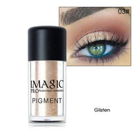 IMAGIC 9 Colors New Loose Pigment Glitter Shimmer Makeup Metallic Glitters Powder Diamond Loose Eyes Body Maquiagem