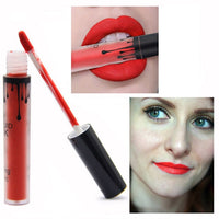 Makeup Matte Liquid Lipstick Women Lips Maquiagem Matt Lip Gloss Make up Cosmetics Mate Batom Lip Stick Maquillaje Lipgloss 1Pcs