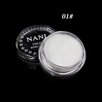 Manooby 24 Colors Eyes Lip Face Makeup Glitter Shimmer Powder Monochrome Eyes Baby Bride Pearl Powder Glitters Shining Makeup