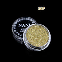 Manooby 24 Colors Eyes Lip Face Makeup Glitter Shimmer Powder Monochrome Eyes Baby Bride Pearl Powder Glitters Shining Makeup