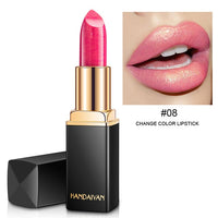 HANDAIYAN Brand Makeup Chameleon Liquid Lipstick Diamond Long Lasting Pearly Lip Gloss Fashion Lip Stick maquiagem TSLM2