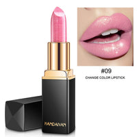 HANDAIYAN Brand Makeup Chameleon Liquid Lipstick Diamond Long Lasting Pearly Lip Gloss Fashion Lip Stick maquiagem TSLM2