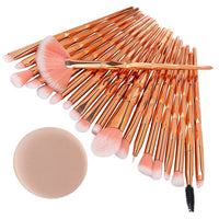 20Pcs Diamond Makeup Brushes Set Powder Foundation Blush Blending Eye shadow Lip Cosmetic Beauty Make Up Brush pincel maquiagem