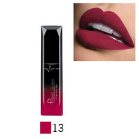 Professional Makeup Lip Gloss Color Long Lasting Metallic Sexy Red Velvet Matte Liquid Lipstick Lip Tint Cosmetics Lipgloss