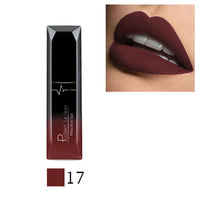 Professional Makeup Lip Gloss Color Long Lasting Metallic Sexy Red Velvet Matte Liquid Lipstick Lip Tint Cosmetics Lipgloss