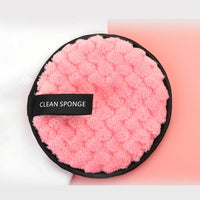 1PC Soft Microfiber Makeup Remover Towel Face Cleaner Plush Puff Reusable Cleansing Cloth Pads Foundation Face Skin Care Tools