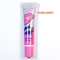 Romantic Bear Hot Selling Waterproof Lipstick Famous Brand Beauty Red Wow Makeup Matte Lip Gloss Impermeavel lip gloss Cosmetics