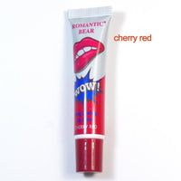 Romantic Bear Hot Selling Waterproof Lipstick Famous Brand Beauty Red Wow Makeup Matte Lip Gloss Impermeavel lip gloss Cosmetics