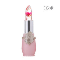 Moisturizer Long-lasting Lipstick Jelly Flower Makeup Temperature Changed Color Lip Blam Pink Pintalabios Transparent Hot Sale