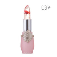 Moisturizer Long-lasting Lipstick Jelly Flower Makeup Temperature Changed Color Lip Blam Pink Pintalabios Transparent Hot Sale