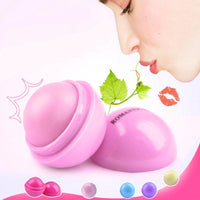 Shea Butter Moisturizer Lip Balm Women Makeup Long Lasting Nutritious Winter Protect Lips Balm Cosmetics Ball Shaped Lipbalm