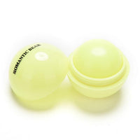 Shea Butter Moisturizer Lip Balm Women Makeup Long Lasting Nutritious Winter Protect Lips Balm Cosmetics Ball Shaped Lipbalm