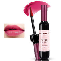 1PC Hot Sale Wine Bottle Shape Lip Gloss Long Lasting Moisturer Liquid Lipstick Lip Makeup Lipstick