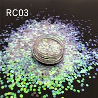 Eco-friendly Body Face Nail Fairy Confetti Christmas Decorated Sequin Pink Opal Iridescent Rainbow Chunky Glitter