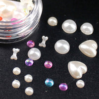 Mix Colorful Heart Optional Monochrome Eye Powder Shadow Women Beauty Eye Make Up Shinning Glitter Powder Makeup CHT7