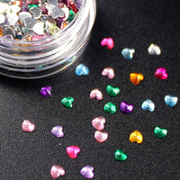 Mix Colorful Heart Optional Monochrome Eye Powder Shadow Women Beauty Eye Make Up Shinning Glitter Powder Makeup CHT7