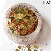 New 2018 Hybrid Sequins Glitter Round Colorful Glitter Pots Nail Face body Shadow Glitter Beauty Makeup