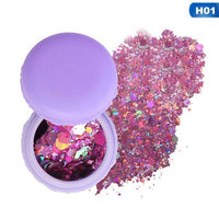 Glitter Powder For Eyeshadow Gold Silver Nail Starlight Waterproof Long Lasting Party Makeup Glitter Eyeshadow