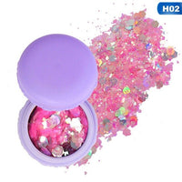 Glitter Powder For Eyeshadow Gold Silver Nail Starlight Waterproof Long Lasting Party Makeup Glitter Eyeshadow