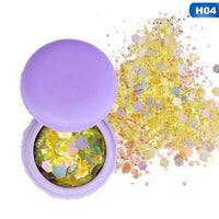 Glitter Powder For Eyeshadow Gold Silver Nail Starlight Waterproof Long Lasting Party Makeup Glitter Eyeshadow