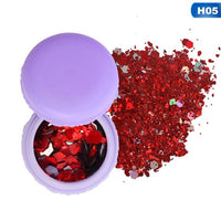 Glitter Powder For Eyeshadow Gold Silver Nail Starlight Waterproof Long Lasting Party Makeup Glitter Eyeshadow